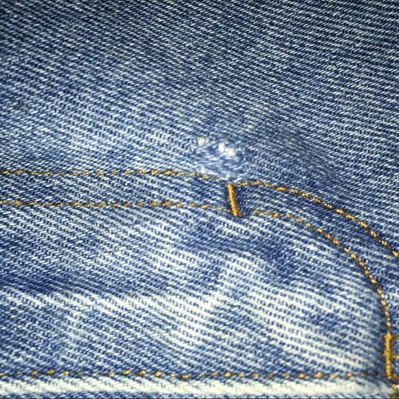 Duluth Trading Company relaxed 40x32 light wash jeans - Picture 3 of 5